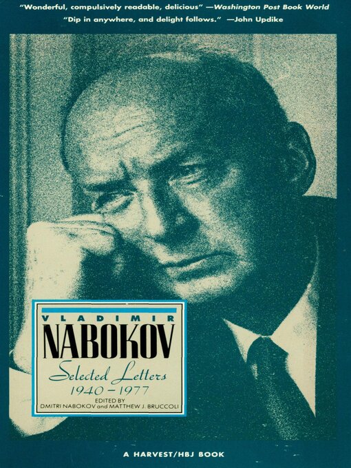 Title details for Selected Letters, 1940–1977 by Vladimir Nabokov - Available